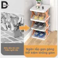 Kệ Để Giày Dép Chữ X Thông Minh Có Thể Tháo Lắp Gấp Gọn - Kệ Nhựa 5 Tầng Cao Cấp Để Đồ Trang Trí Đa Năng Tiện Dụng. 