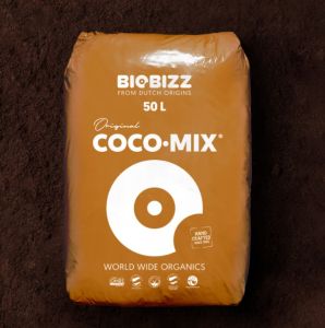 Biobizz Coco Mix 50 Litres (Coco Growing Medium A neutral medium for more control over the grow )100% Organic Coco Coir