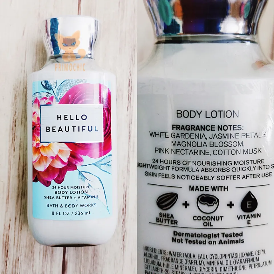 Body Lotion Hello Beautiful Body Spray Hello Beautiful Bath Body