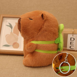 🔥IVY Kapibara Doll Snot Plush Toy Papi Kapibara Doll Keychain Plush Toy Pendant Backpack Cute Doll Pendant Gift for Kids Girlfriend Girl Birthday Gift Valentines Day Gift