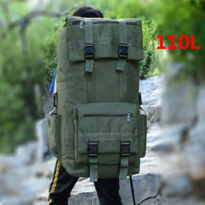 110L Men Hiking Bag Camping Backpack Large Army Outdoor Climbing Trekking Travel Rucksack Tactical Bags Luggage Bag