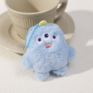 พวงกุญแจตุ๊กตาสัตว์ประหลาดน้อยน่ารักพวงกุญแจตุ๊กตาสัตว์ยัดไส้พวงกุญแจแฟชั่นกระเป๋าเป้สะพายหลังพวงกุญแจพวงกุญแจ