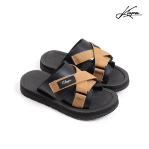 Klapa Kids - Deii Tan Sandal Selop Flipflop Anak Laki Laki Ringan