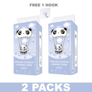 NEW HANGING Bamboo Tissue Bigger Size XL /Soft Facial Tissue 4 Ply 1280 pcs Premium Tissue / Tissue Paper/ Tisu Baby