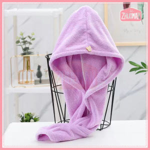 ZM *พร้อมส่ง*ผ้าเช็ดผมนาโน ผ้าคลุมผมแห้งเร็ว หมวกคลุมผมแห้งเร็ว ผ้าขนหนูเช็ดผม ผ้าคลุมผมแห้งไว หมวกคลุมผมแห้ง หมวกคุมผมแห้งเร็ว