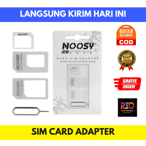 SIM CARD ADAPTER NANO NOOSYKACC NOOSY ADAPTER NANO SIM CARD 4 IN 1