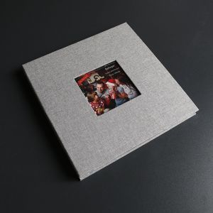 Cuốn album ảnh cỡ lớn Collectbook dán ảnh nhiều màu bìa vải có màng bảo vệ ảnh dán trực tiếp