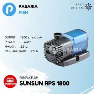 Pompa Celup kolam air ikan SUNSUN Submersible Pump RPS 1800 RPS1800