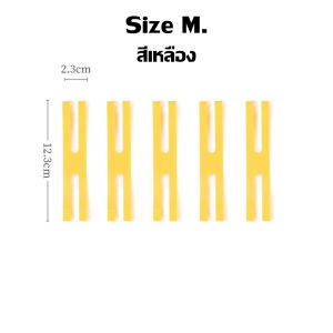 Silicone elastic strap ยางยืด รัดอุปกรณ์ ชุดหม้อ จาน ชาม ถ้วย วัสดุซิลโคน 1 ชุด มี 5 ชิ้น สินค้าพร้อมส่งจากไทย