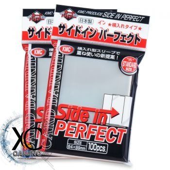 KMC Sleeves Perfect Fit Side In Clear Card Sleeves 100pcs 64mm x 89mm  Digimon Card Kpop Card Pokemon One Piece   | Lazada
