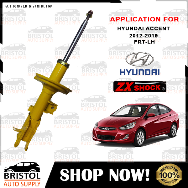 ZX SHOCK ABSORBER FOR HYUNDAI ACCENT 2012-2019 FRONT RH ONLY (1PC