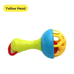 Baby Toy Rattles Bell Teether Educational Sound Soft Ball Hammer Dumbbell