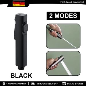 3-IN-1 High Pressure Bidet Spray Toilet Set Toilet Flushing Spray Gun With Hose and Base Faucet Nozzle Flusher Bathroom Pressurized Bidet Spray Bathroom Toilet Washer Pressurized Water Gun