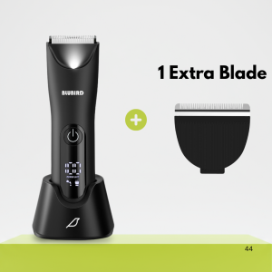 BLUBIRD Trim Reaper Electric Body Shaver & Trimmer for Men | Groin Balls Pubic | IPX6 Waterproof