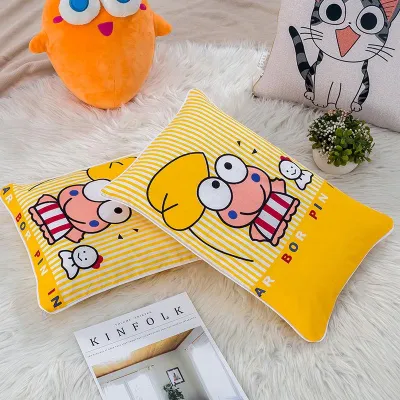 50x30 พร้อมส่ง!!หมอนหนุนเด็ก หมอนเย็น หมอนเย็นในฤดูร้อน รองรับสรีระศรีษะของเด็กได้ดี​ นุ่ม​ สบาย