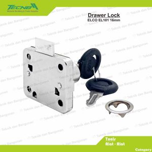 Kunci Laci Lemari Loker Elco EL101 16mm