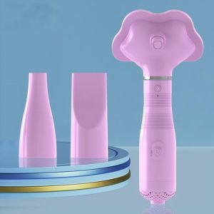 2-in-1 pet hair dryer cat hot air cleaning all-in-one drying comb dog knot pulling hair comb one click hair removal