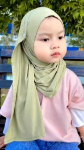 PASHMINA INSTAN ANAK JERSEY