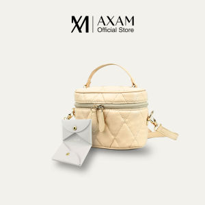 AXAM by Audi Marissa Combo Jim Bag Ivory dan Jennie Wallet Kulit For Women Tas dan Dompet CMB02