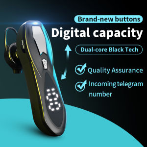 【Ready Stock】VITOG New V5.1 Wireless Bluetooth Headset with Mic/LED Digital DisplayHandsfree Business Bluetooth EarphoneHD Call Sport Bluetooth Headsets For iphone Huawei Xiaomi Samsung Oppo ViVo Mobile Phone/Laptop/Tablets/PC