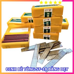 Đinh ST18 cho máy bắn đinh bê tông ST18 STARKER  máy bắn đinh hơi  hộp 1400 đinh