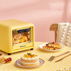 Electric Oven 5L Household Small Multifunctional Baking Mini Oven Visible Glass One-key Switch Small Oven Household On The Table