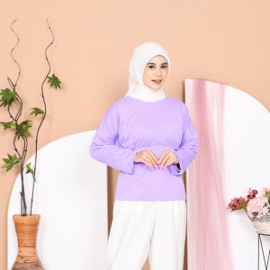 Mybamus Arabelle Plit Tops Lilac M15775 R100S1