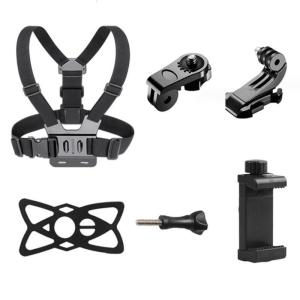 MultiFunction Camera Accessories Kit Chest Mount Harness Compatible for Camera For First Person View Recording