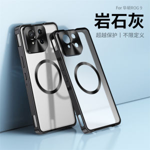 Case For ASUS ROG Phone 9 Pro ROG9 9 FE 9Pro Phone9Pro Aluminium Alloy Metal Frame Cover Matte Transparent Phone Shell