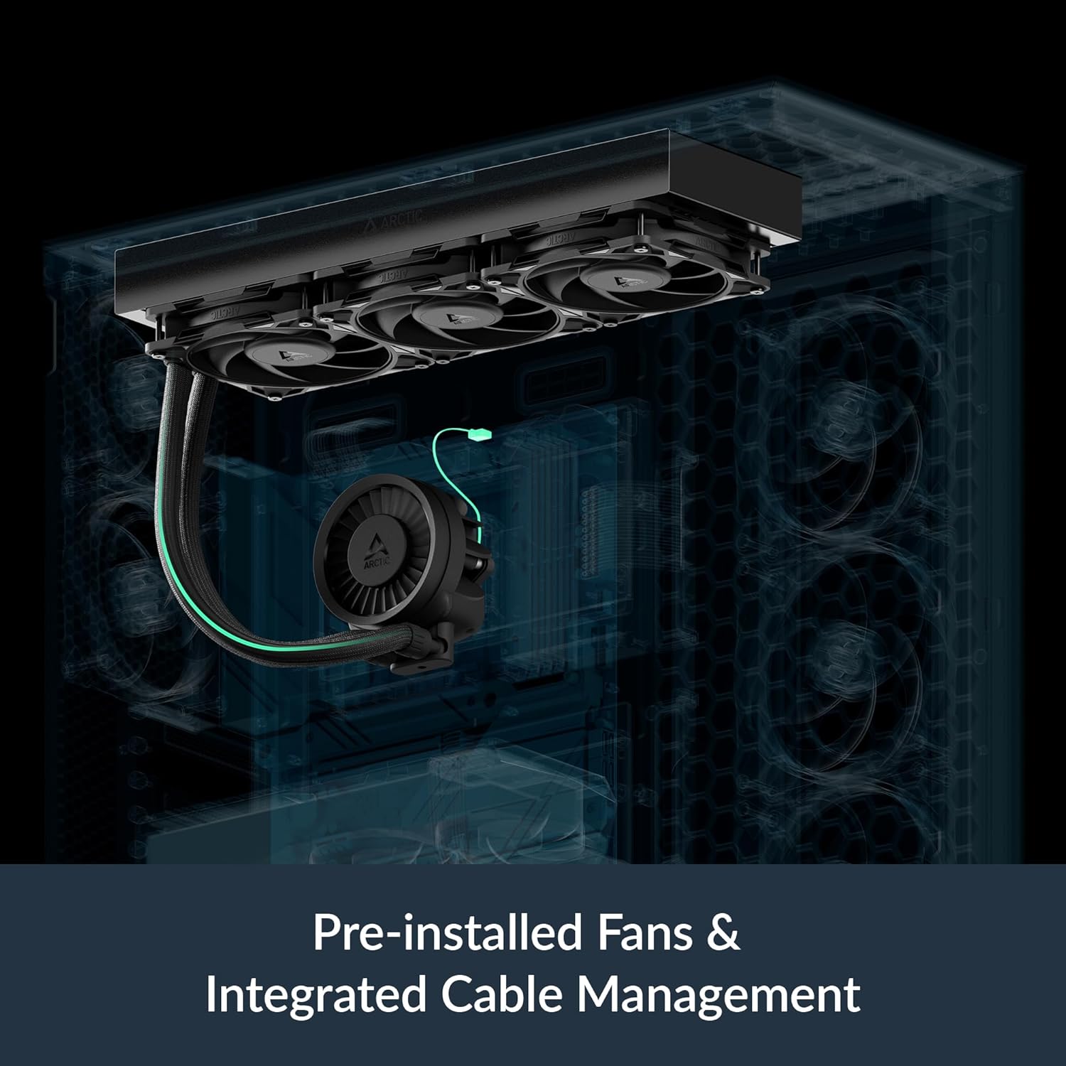 ARCTIC Liquid Freezer III Pro Series 240 360 420 AIO CPU Cooler Water Cooling AMD AM5/AM4 Intel LGA 1851 1700