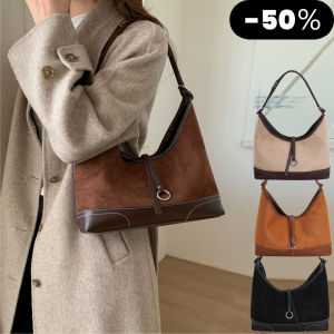 Belfoyer กระเป๋าสะพายสุภาพสตรีคุณภาพสูงกระเป๋าหนังนิ่ม Tote สีชนกระเป๋าเดินทางลำลองขนาดใหญ่