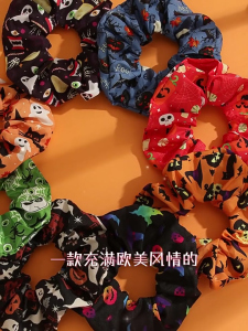 ยางรัดผมพังค์สำหรับผู้ใหญ่วัยรุ่นที่รัดผมเชือกรัดผมยืดหยุ่นได้สำหรับตกแต่งผมอย่างเป็นทางการแบบลำลองอุปกรณ์ประกอบคอสเพลย์ฮัลโลวีน