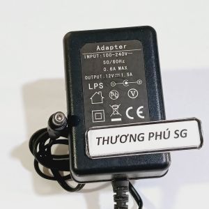 Nguồn Adapter DC 12V - 1.5A / Đầu cắm 5.5mm X 2.1mm (Adapter tháo LK)