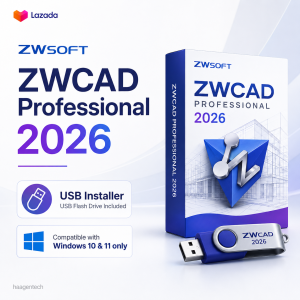 ZWCAD Professional / Architecture 2026 Lifetime For Win FULL VERSION | LIFETIME USE | COMES IN A USB FLASHDRIVE INSTALLER