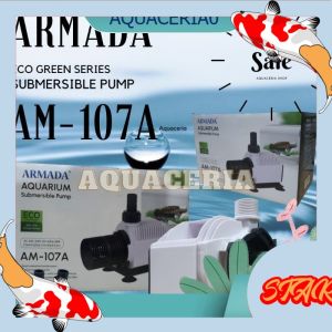Mesin pompa Air ARMADA AM 107 A pompa Celup aquarium Kolam energy saving 5200 L/H cuma 68 Watt