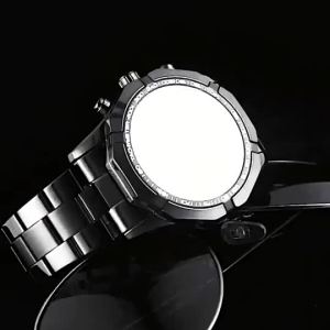 Best SellersORUSS 1853 Original Men Stainless Steel Date Waterproof Luxury Business Sport Big Watch Men Analog Korean Black Automatic Quartz Wrist Watch For Men Jam Tangan Lelaki