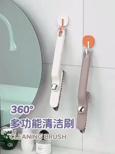 [ACQ] Sikat Pembersih Lantai Kamar Mandi 3in1 360 Derajat Serbaa