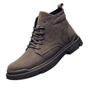 Mens Shoes New Fashion British Dr. Martens Boots Mens Casual Shoes Cross-Border Fashion Shoes Mens Lace-up Martin Boots Dr. Martens Boots Work Shoes ☺1130