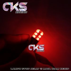 Lampu Stop Rem Belakang 12 Mata LED Jelly Flash Kedip Stoplamp Jelly 12 Mata Flash Kedip