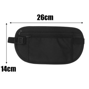 Invisible Lightweight Travel Waist Pack for Men Women Simple Double-layer Sport Bag Waterproof Fashion Personalized Pack Belt