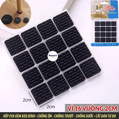 COMBO 4 Miếng Lót Chân Bàn Ghế Silicon Bọc Chân Bàn Ghế Vuông & Tròn Tiện Lợi