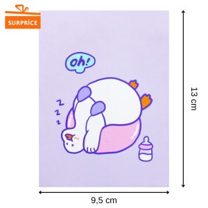 Surprice Cermin Lipat Hewan Lucu / Cermin Rias Hewan / Cermin Buku Lucu / Kaca Lipat Hewan / Cermin Portable