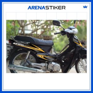 KIR04c Sticker Stiker Striping Honda Kirana 125 NCX Dream 125 Variasi Motif Racing Gradasi Retro Lz