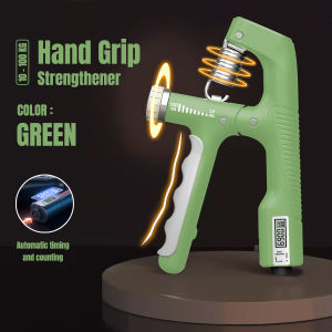 Automatic Counting Hand Grip Strengthener 10-100KG Adjustable Hand Gripper with Counter and Timer for Gym Training Finger Exercise Wrist Trainer Hand Grips