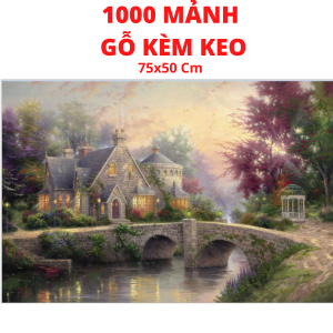 Tranh Xếp Hình 1000 Mảnh Gỗ Jigsaw Puzzle Tranh Xếp Hình Xứ Sở Thần Tiên Puzzle 1000 Mảnh Tranh Ghép Hình Gỗ Kích Thước Lớn Jigsaw Puzzle 1000 Pieces Tranh Ghép Hình 1000 Mảnh Gỗ/Tranh Xếp Hình Cho Người Lớn/Xếp Hình Cho Bé