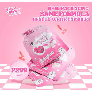 You Glow Babe 4in1 Glutathione Collagen Slimming Whitening Capsule 30s Beauty White New Packaging