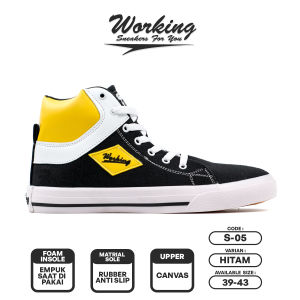 Working Sneakers For You Sepatu Sneakers Running Boots Code S-05 Size 39 - 43