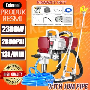 High pressure airless spraying machine latex paint spraying machine high pressure water gun wall spraying machine