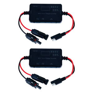 10A/20A Auto Solar Charge Regulator Solar Charge Controllers With USB and Type-C Outports for Electronic Device