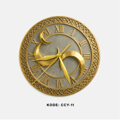 Jam Dinding Menyala 3D Lampu Wallclock Aesthetic Dekorasi Dinding Ruang Kamar Minimalis